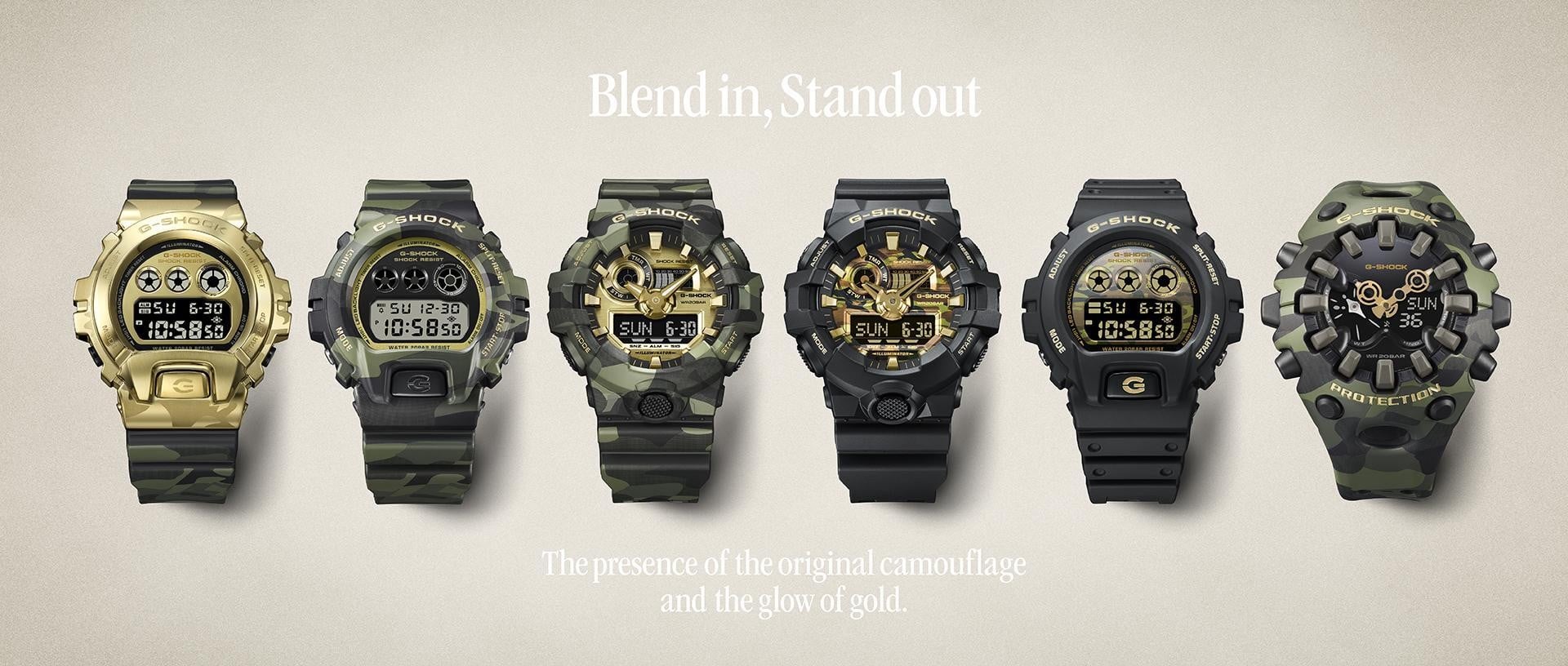 CASIO G-SHOCK ra mắt bộ sưu tập 