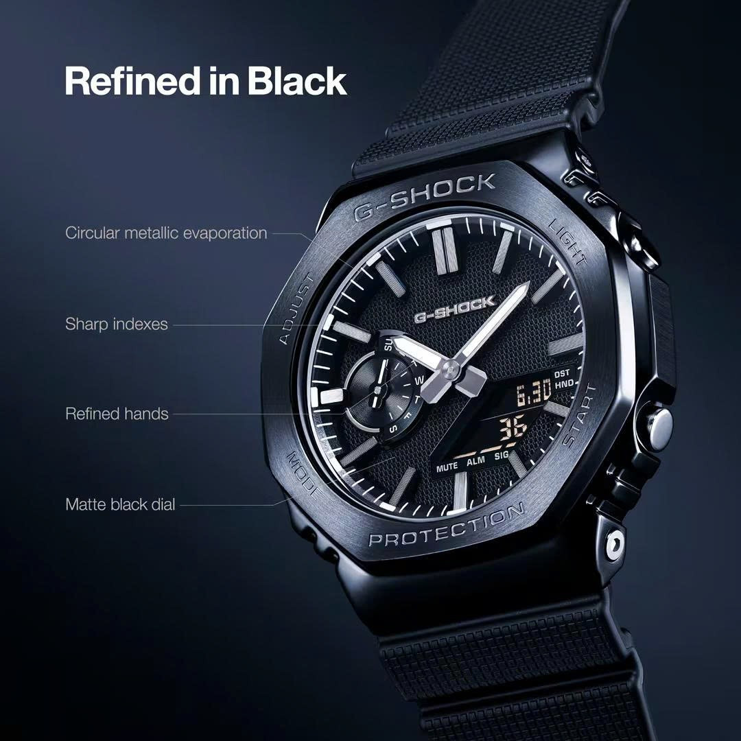 G-SHOCK CHÍNH THỨC RA MẮT LUXE BLACK 2100 SERIES TẠI VIỆT NAM