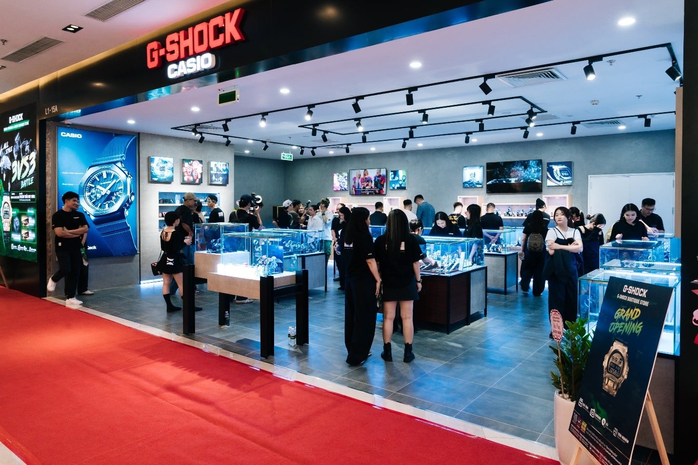 G-SHOCK mở boutique đầu tiên trong trung tâm thương mại tại Việt Nam