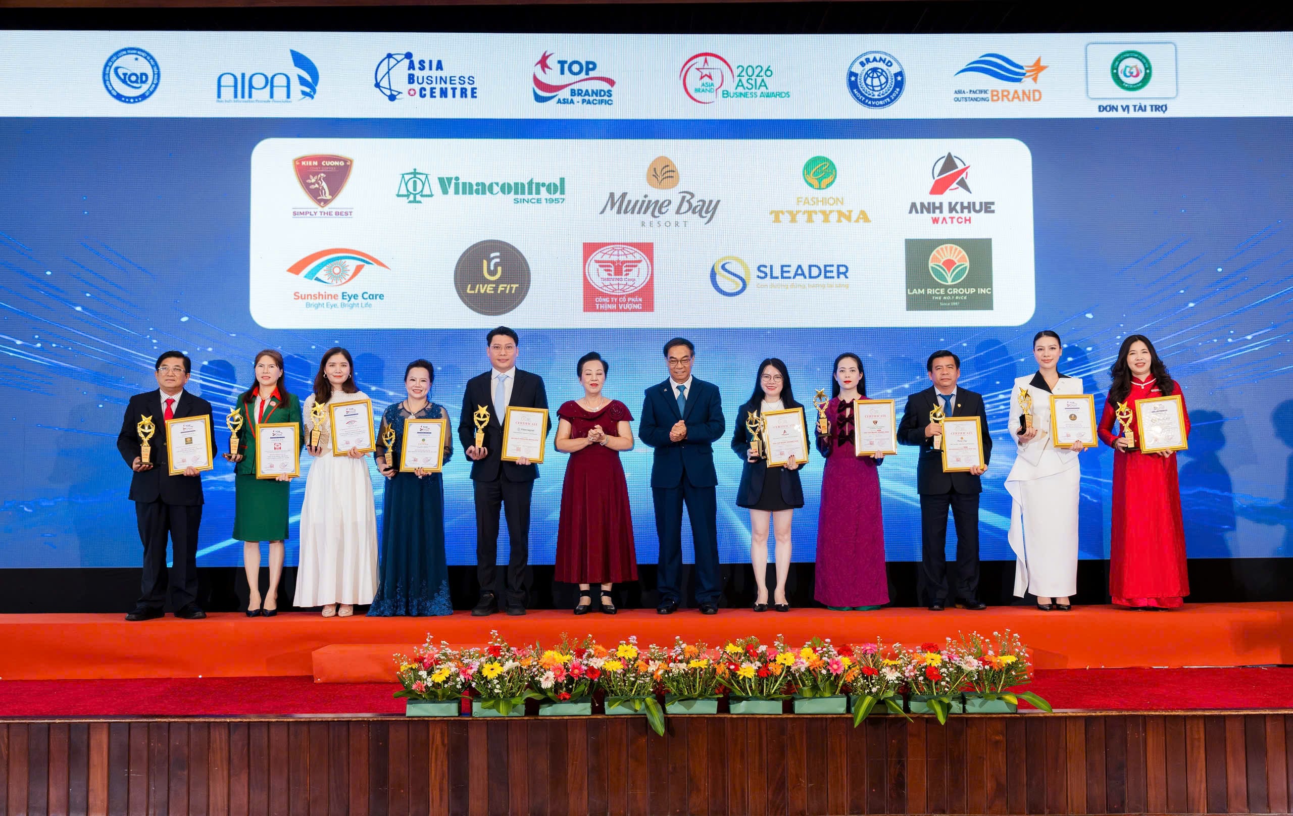 ANH KHUÊ WATCH VINH DỰ ĐÓN NHẬN DANH HIỆU –  “TOP THƯƠNG HIỆU TÍN NHIỆM CHÂU Á - ASIA TOP BRAND AWARDS 2026”
