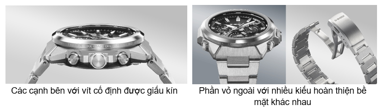 CASIO GIỚI THIỆU G-SHOCK MỚI – TUYỆT TÁC KIM LOẠI TINH TẾ