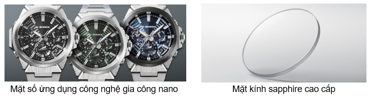 CASIO GIỚI THIỆU G-SHOCK MỚI – TUYỆT TÁC KIM LOẠI TINH TẾ