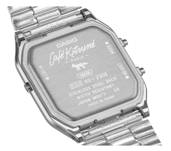 Casio ra mắt mẫu đồng hồ hợp tác với Café Kitsuné
