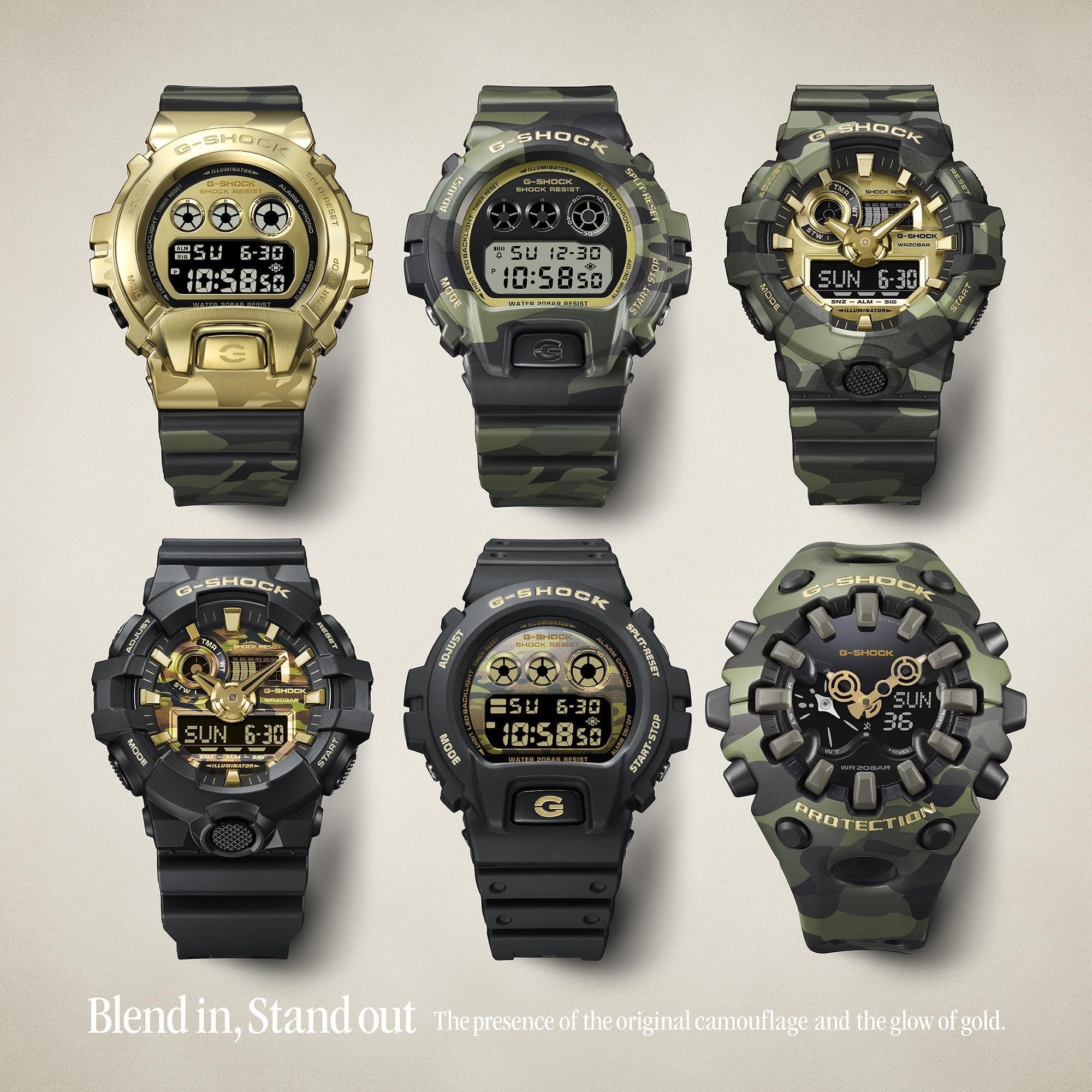 CASIO G-SHOCK ra mắt bộ sưu tập 