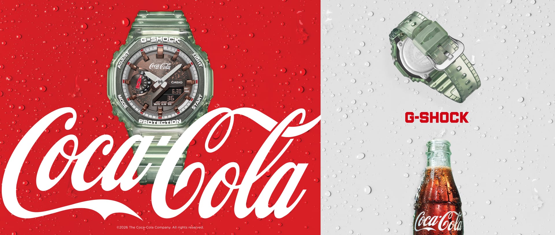 Nếu một chai Coca-Cola được “đóng chai” trong G-SHOCK, có lẽ trông nó sẽ thế này