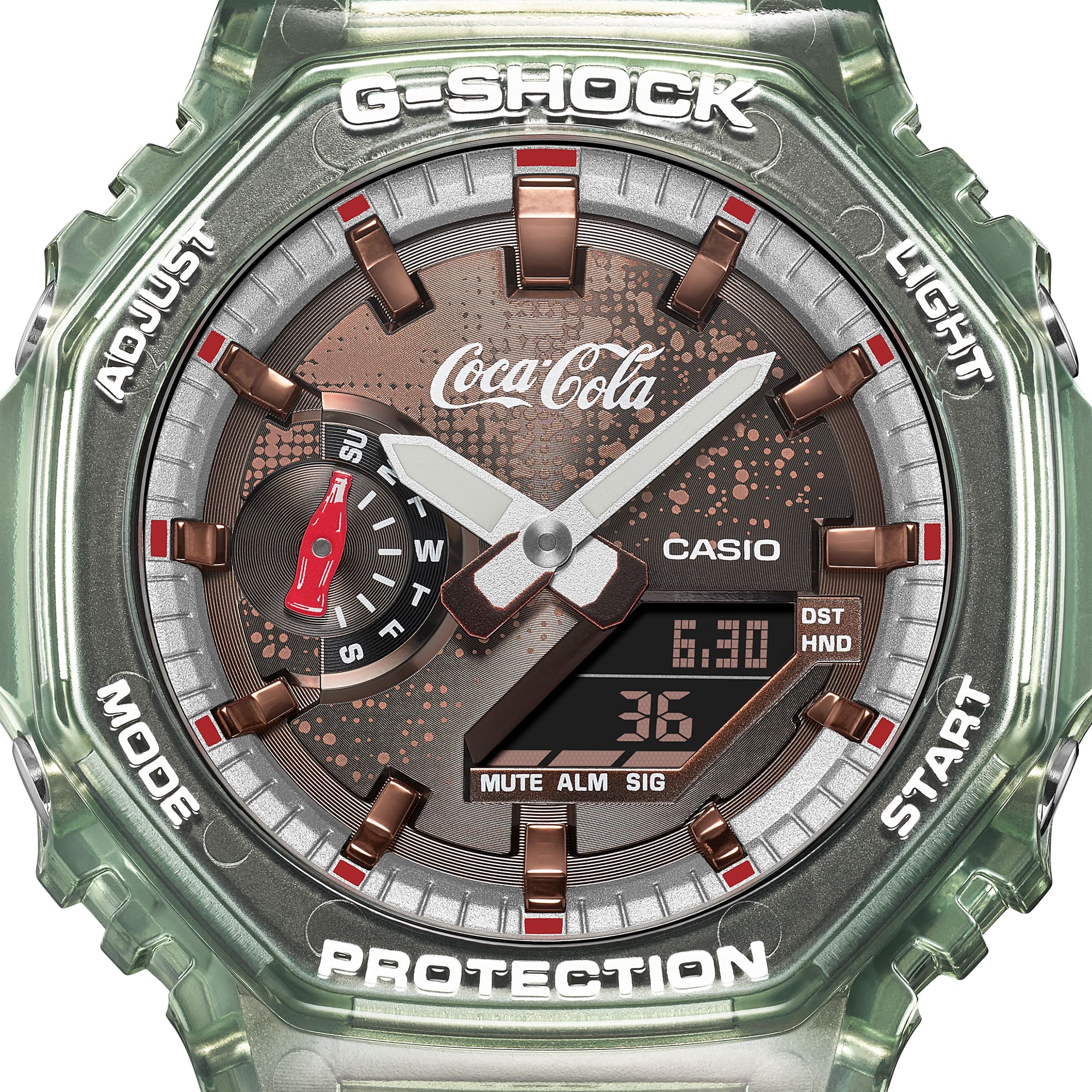 Nếu một chai Coca-Cola được “đóng chai” trong G-SHOCK, có lẽ trông nó sẽ thế này