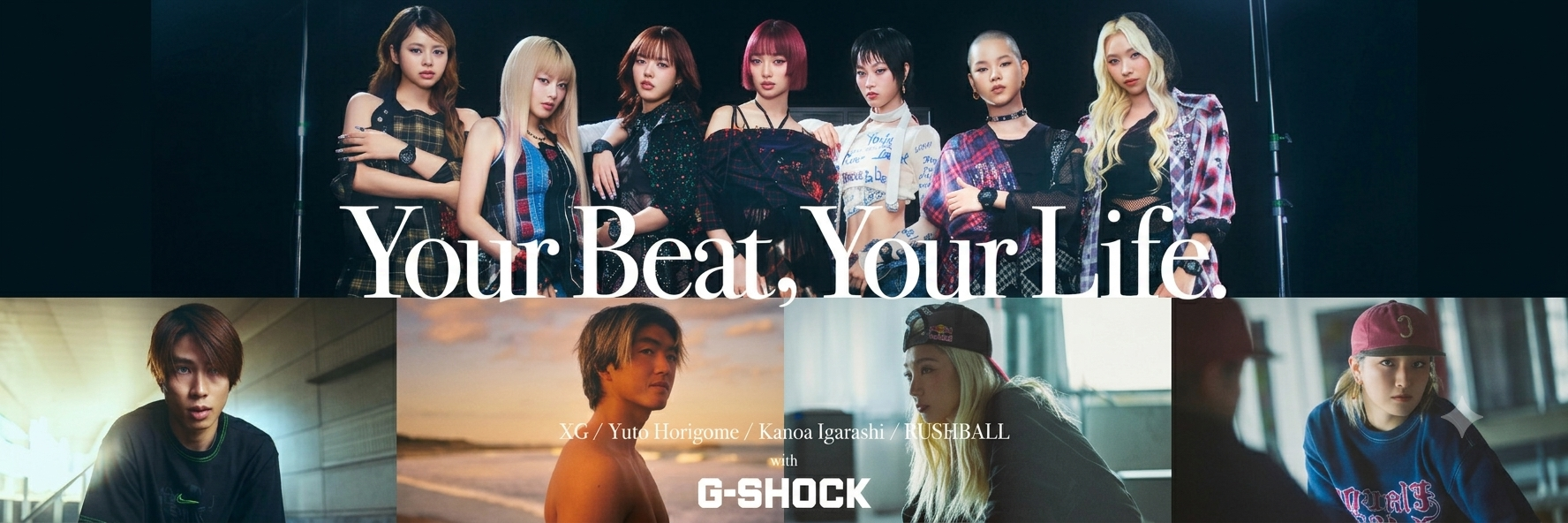 Casio khởi động chiến dịch G-SHOCK mới toàn cầu “Your Beat, Your Life”