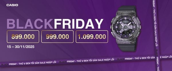 BLACK FRIDAY 2025: MÙA ƯU ĐÃI LỚN NHẤT NĂM TẠI ANH KHUÊ WATCH