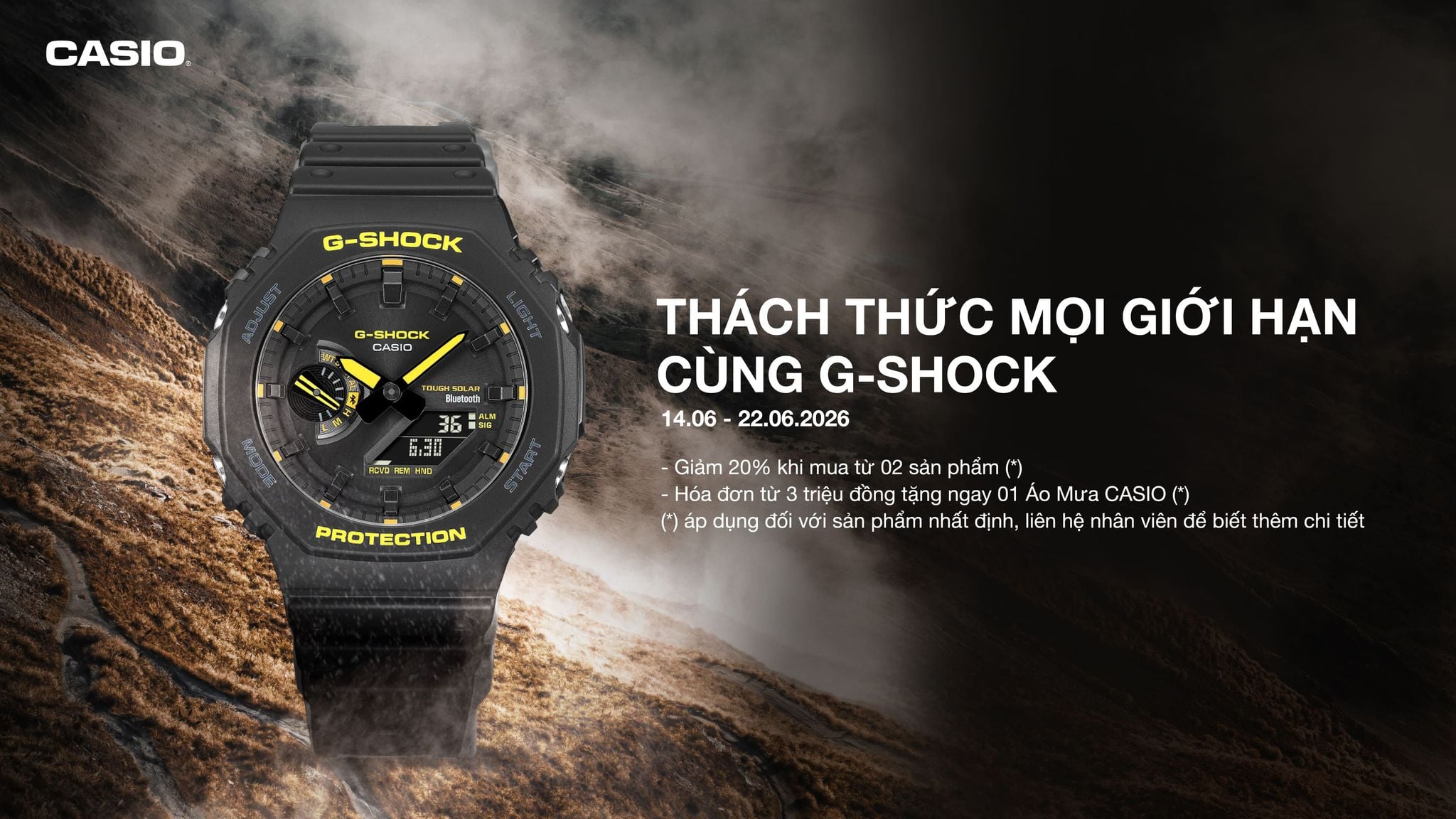 G-SHOCK – CHALLENGE THE LIMIT