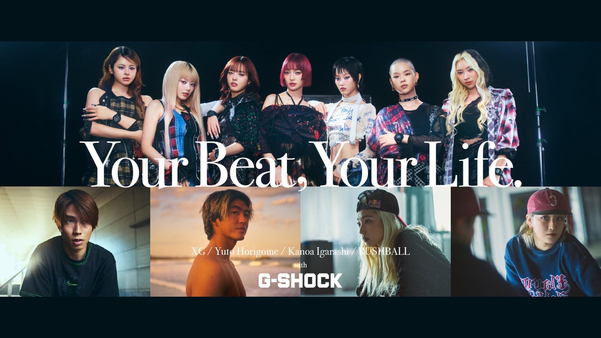 Casio khởi động chiến dịch G-SHOCK mới toàn cầu “Your Beat, Your Life”