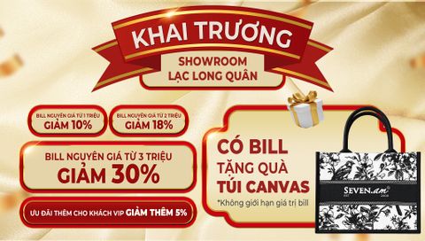 MỞ BÁN CHÍNH THỨC SHOWROOM SEVEN․AM LẠC LONG QUÂN