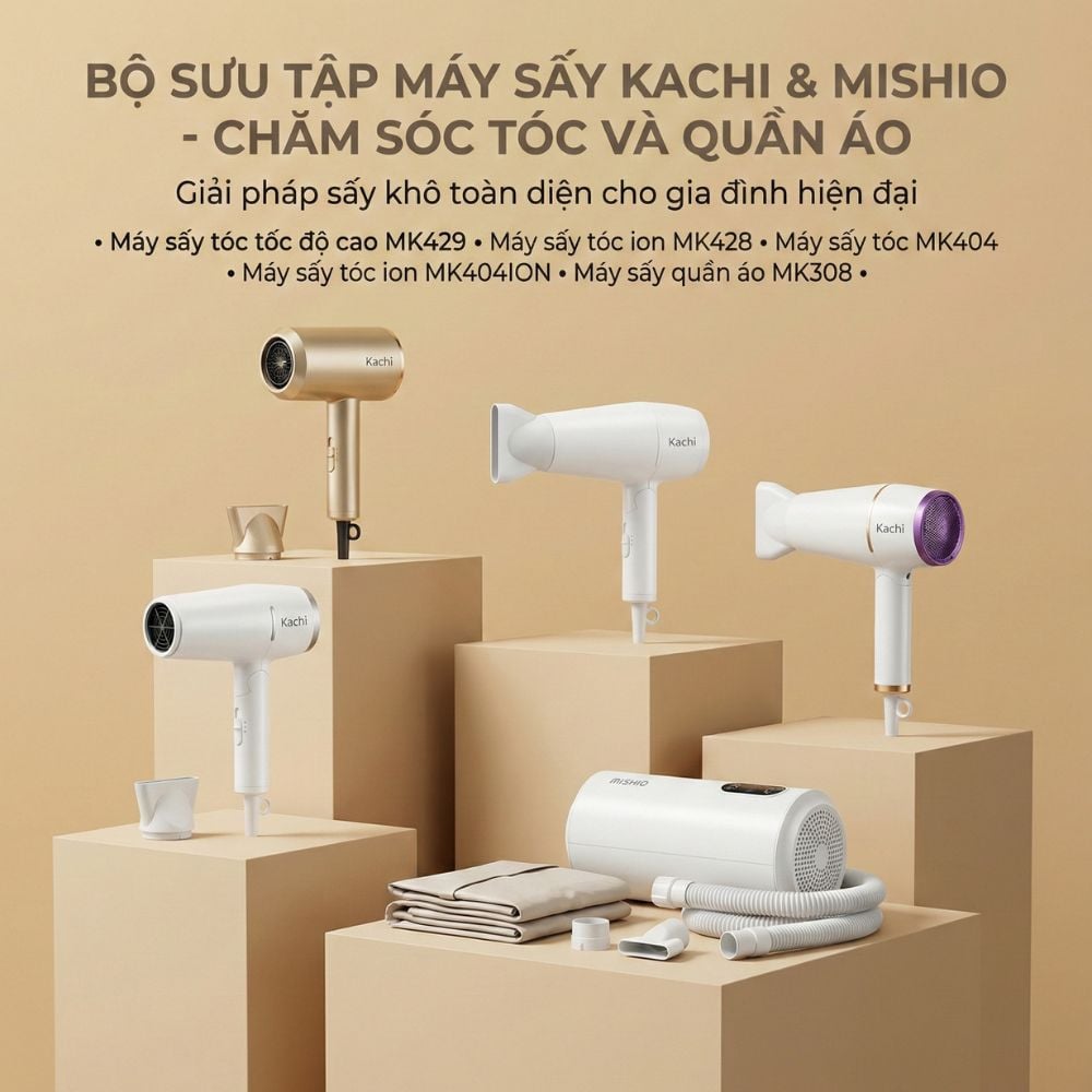 máy sấy tóc - tạo kiểu tóc
