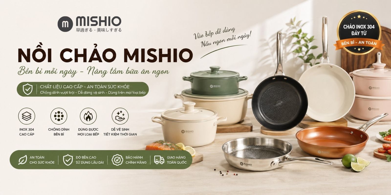 Chảo inox - Chảo chống dính
