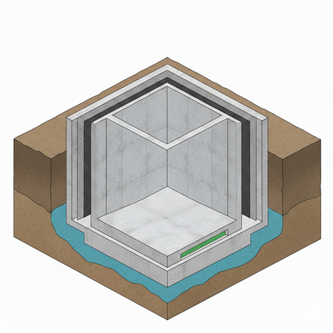 Quy trình chống thấm hố thang máy tiêu chuẩn: Chìa khóa bảo vệ công trình