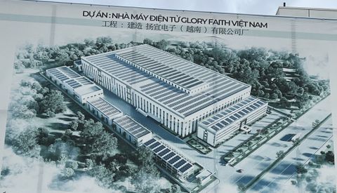 Lắp đặt 10 thang máy FUJI MOS cho Nhà máy điện tử Glory-Faith