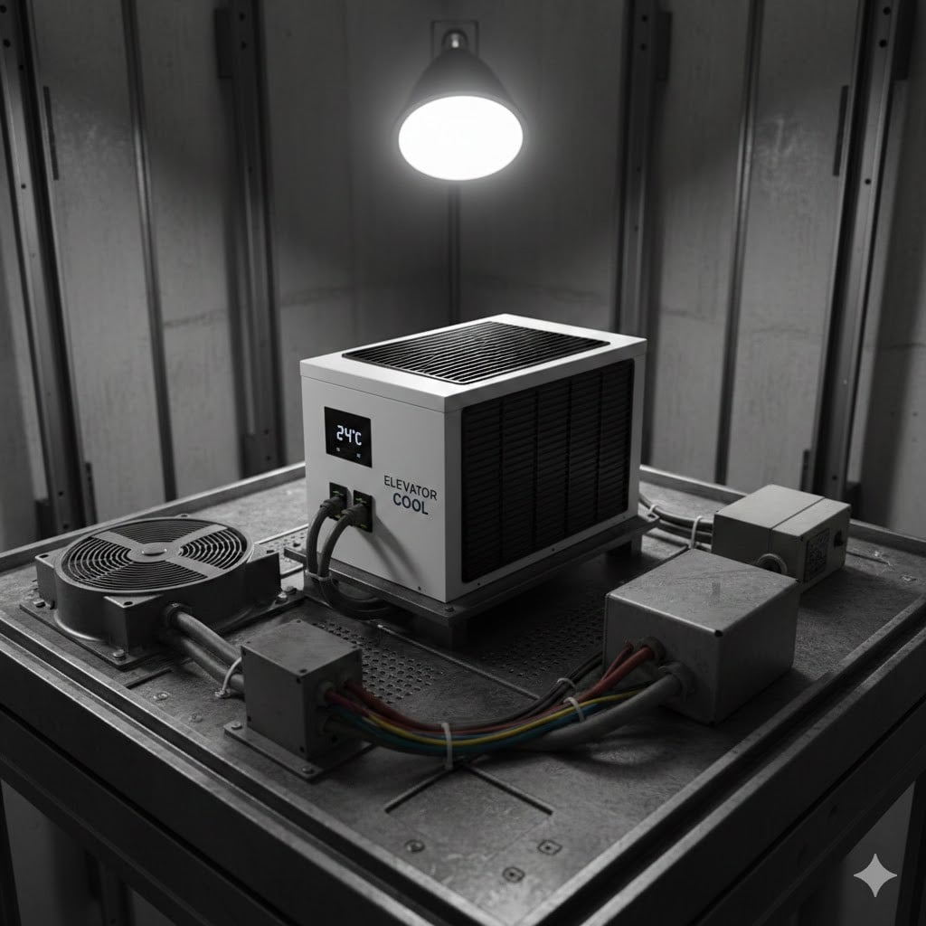 Có nên lắp điều hòa cho thang máy không? Giải pháp tối ưu cho không gian hẹp