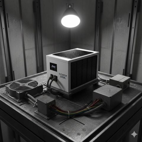 Có nên lắp điều hòa cho thang máy không? Giải pháp tối ưu cho không gian hẹp