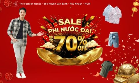 SIÊU SALE -70% PHI NƯỚC ĐẠI - TẾT NGỌ 2026