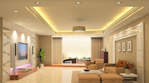 5 cách tăng thẩm mỹ không gian nội thất bằng đèn LED âm trần