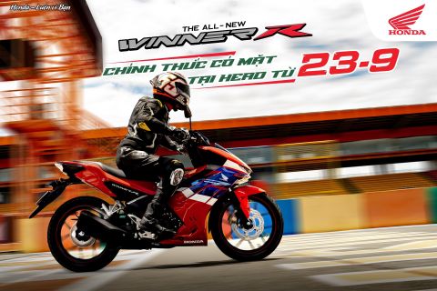 WINNER R - TRANG BỊ ĐỈNH CAO, CẦM LÁI PHẤN KHÍCH