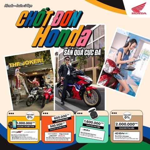 🎉 MỞ DEAL HỜI – KHUẤY ĐẢO MÙA LỄ HỘI CÙNG HONDA! 🎉