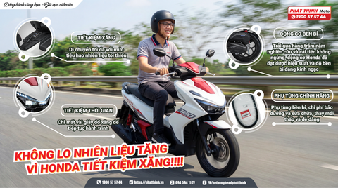 🔥 KHÔNG LO NHIÊN LIỆU TĂNG – VÌ HONDA TIẾT KIỆM XĂNG🔥