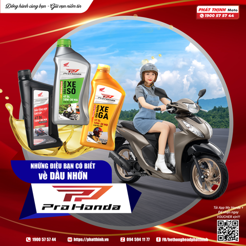 📌 Dầu Nhờn Pro Honda – Thương Hiệu Toàn Cầu Từ Honda