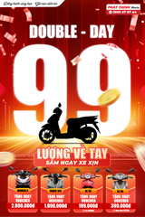 🔥🔥 SALE KHỦNG DOUBLE DAY 9.9 – LƯƠNG VỀ TAY, SẮM NGAY XE XỊN 🔥🔥