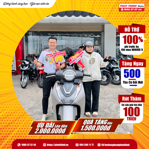 THÁNG 11 BÙNG NỔ ƯU ĐÃI - RINH WINNER R SIÊU LỜI TẠI HEAD PHÁT THỊNH