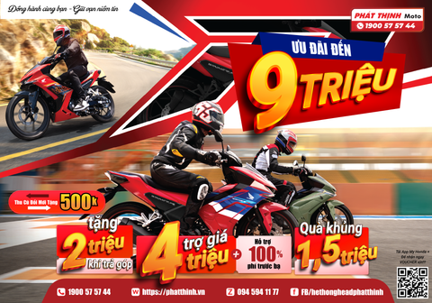 ​​​​​​​ WINNER R – Ưu đãi cuối năm lên đến 9.000.000đ!