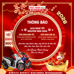 🎉 THÔNG BÁO LỊCH NGHỈ TẾT NGUYÊN ĐÁN 2026 🧧