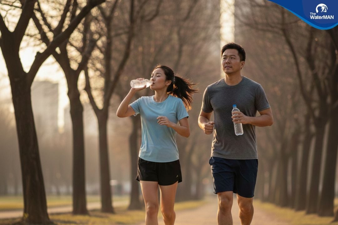 Vận động nhẹ, đừng coi chừng việc uống nước đúng cách (Phần 1)