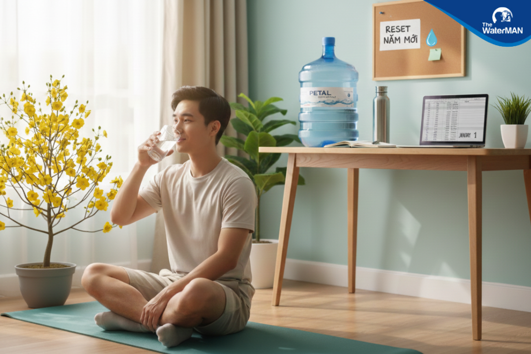 Dấu hiệu nhận biết cơ thể đang thiếu nước trong mùa Tết