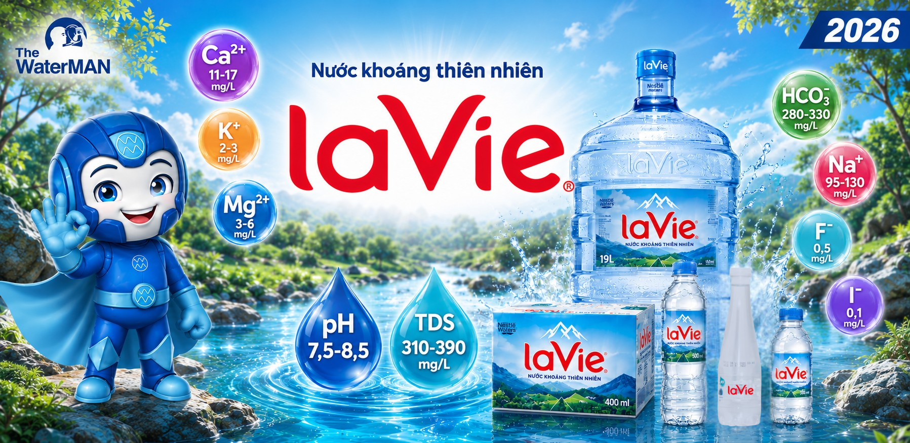 Nước khoáng LaVie