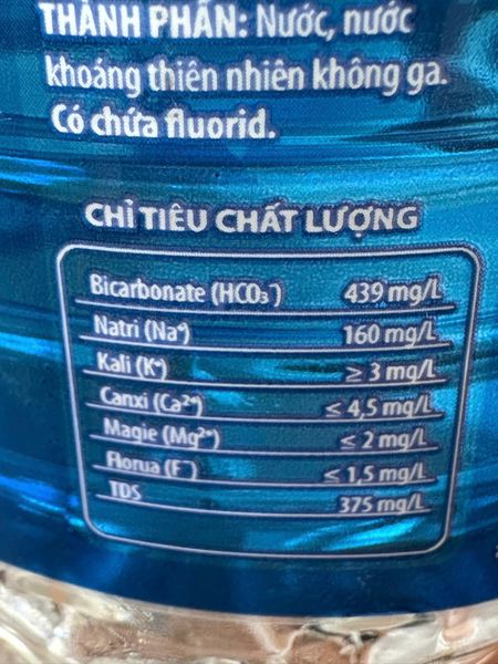 Nước khoáng Vĩnh Hảo