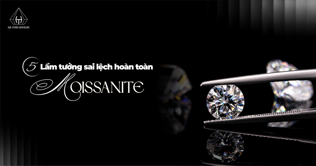5 Lầm Tưởng Sai Hoàn Toàn Về Moissanite Khiến Bạn Suýt Bỏ Lỡ 
