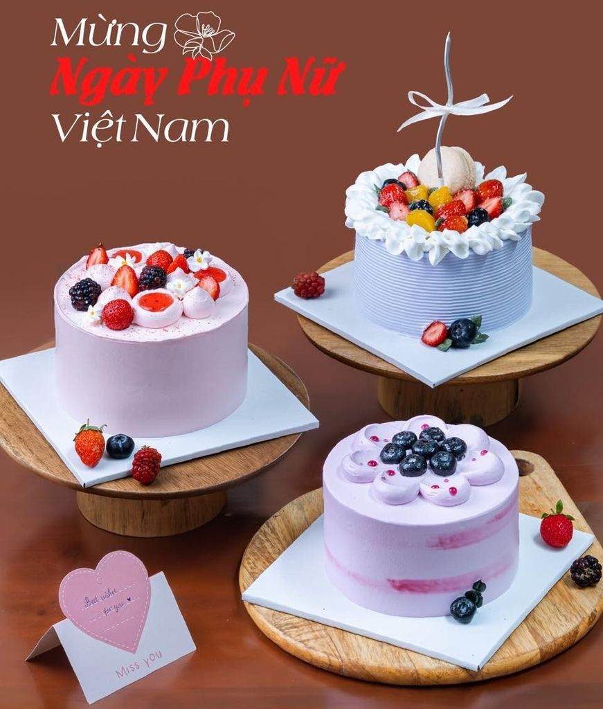 Top Mẫu Bánh Kem 20/10 Cho Mẹ – Vợ – Người Yêu: Đẹp Mắt, Ý Nghĩa, Chuẩn Ngày Phụ Nữ