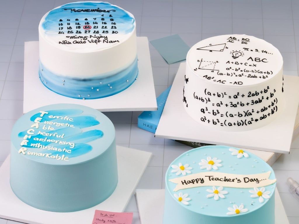 Bánh Kem 20/11 - Món Quà Ngọt Lành Gửi Lời Tri Ân Thầy Cô