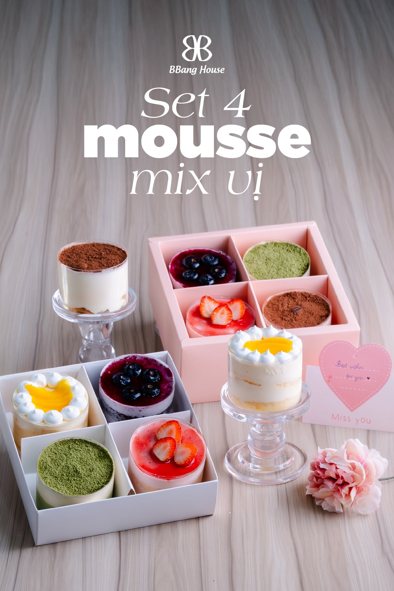 Mousse & Cake
