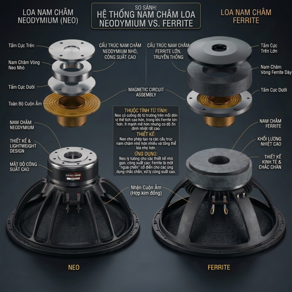 loa b&c speakers, tiêu chuẩn vàng cho dân sự kiện