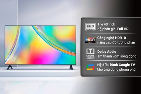 Tivi TCL HD 40 Inch 40S5400A: Giải Trí Thông Minh Cho Không Gian Nhỏ