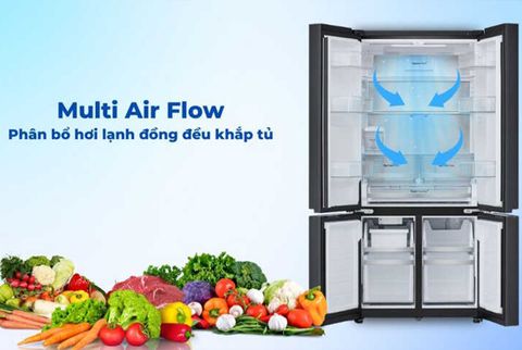 Tủ Lạnh LG F58BGD 4 Cánh 571L: Kiệt Tác Mặt Gương, Giữ Trọn Vị Tươi Ngon