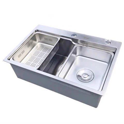 So sánh chậu rửa bát 1 hố và 2 hố – Nên chọn loại nào?
