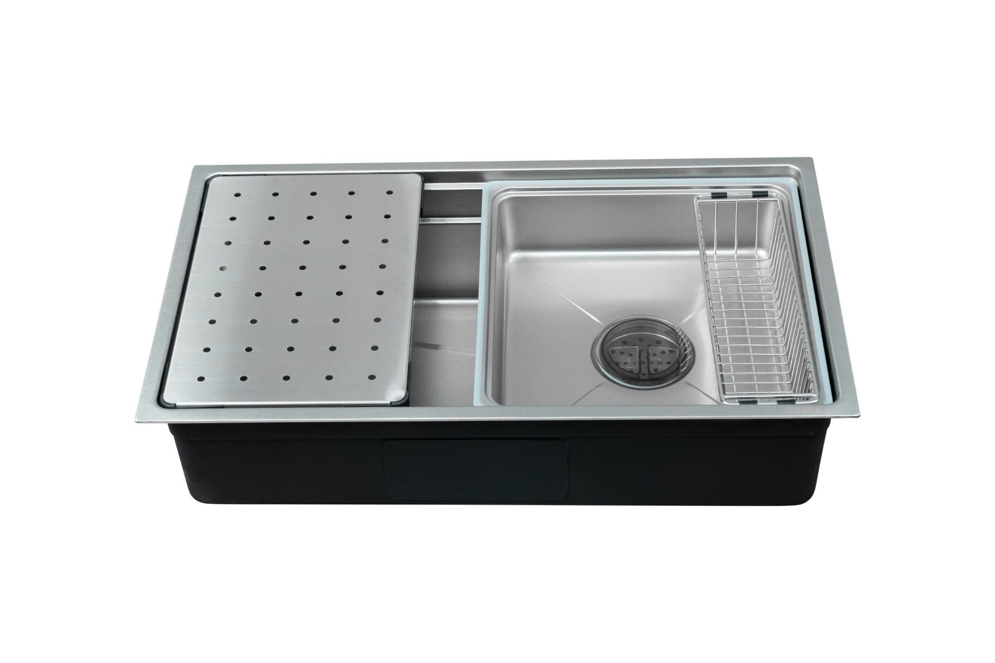 Chậu rửa bát âm bàn đá Inox 304 CRB 7645 cao cấp