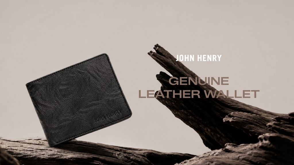 GENUINE LEATHER WALLET – VÍ DA THẬT, CHUẨN MỰC CHO PHONG CÁCH HIỆN ĐẠI