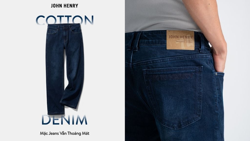 COTTON DENIM | Mặc Jeans Vẫn Thoáng Mát