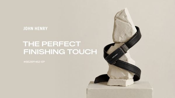 THE PERFECT FINISHING TOUCH – THẮT LƯNG DA THẬT CHO QUÝ ÔNG HIỆN ĐẠI