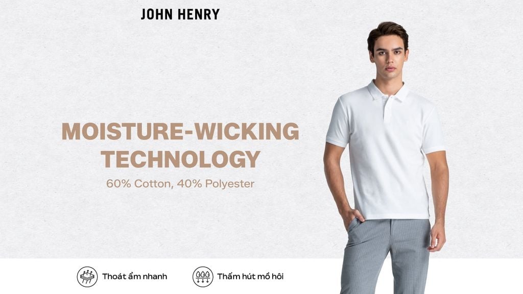 MOISTURE-WICKING TECHNOLOGY – KHÔ THOÁNG, CHỈN CHU SUỐT NGÀY