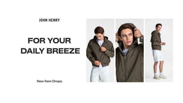 FOR YOUR DAILY BREEZE – ÁO KHOÁC NAM CHO MỌI CHUYỂN ĐỘNG
