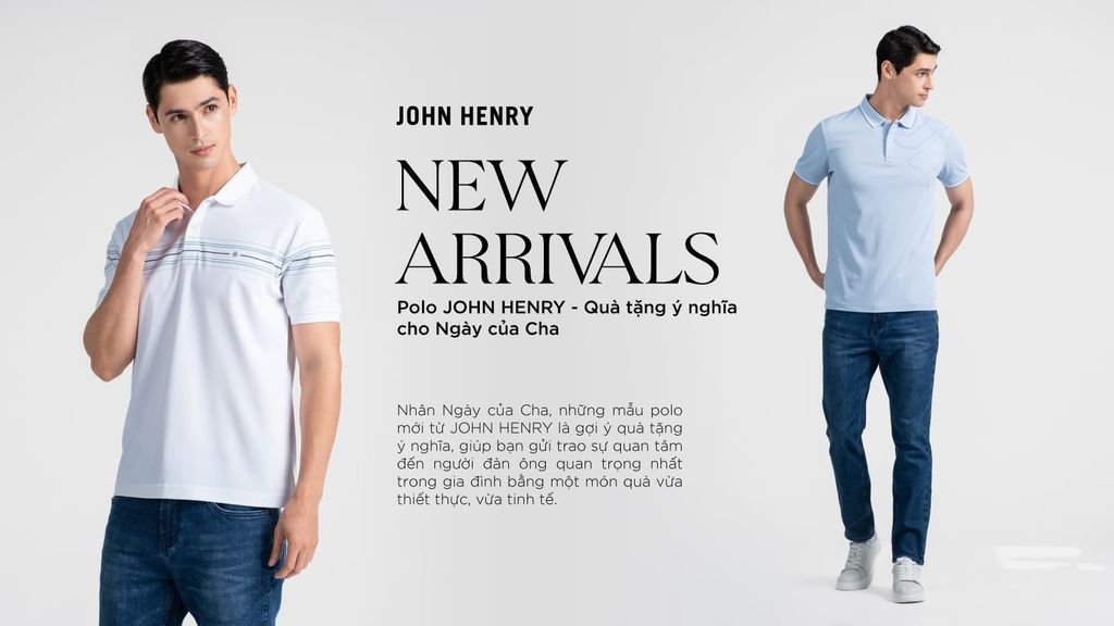 POLO JOHN HENRY | Quà Tặng Ý Nghĩa Cho Ngày Của Cha